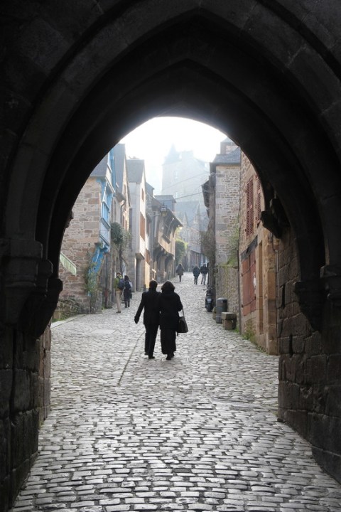 Dinan, la porte du Jerzual.