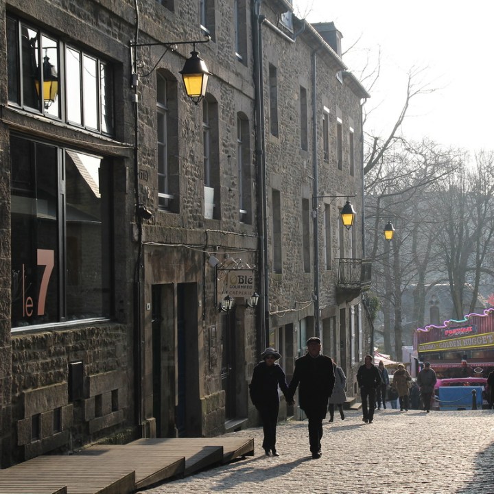 Dinan, rue du Fossé.