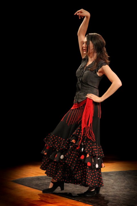 Spectacle de Flamenco interprété par l'association Al Golpe (Rennes, 2013)