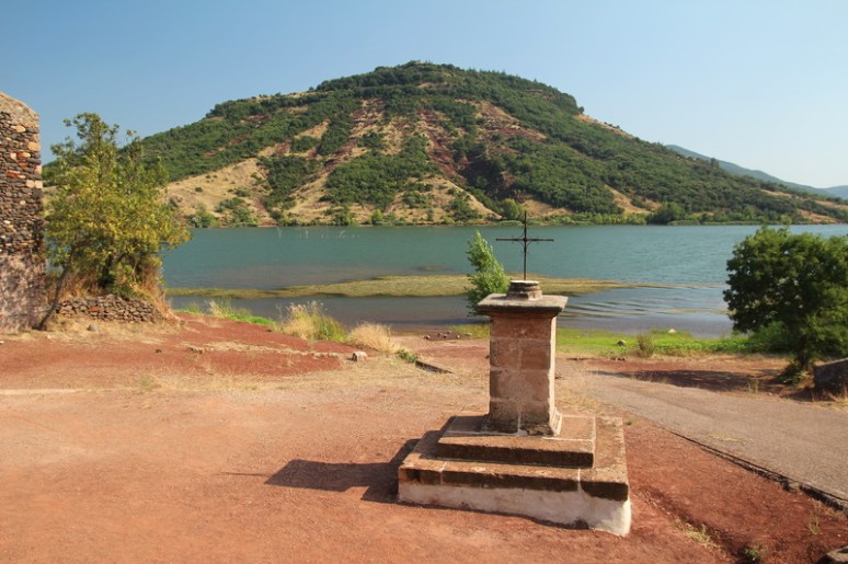 Le lac du Salagou à Celles.