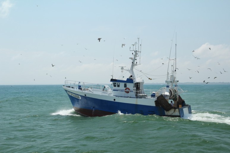 Le grau d'Agde (34). L'embouchure de l'Hérault.