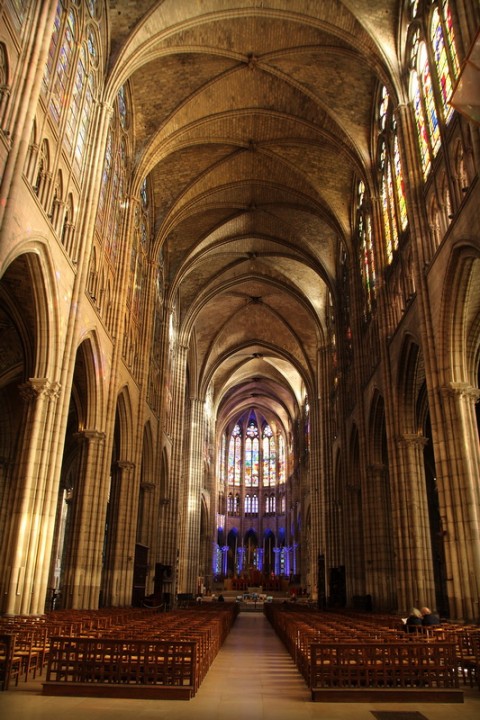 La Basilique de Saint-Denis.