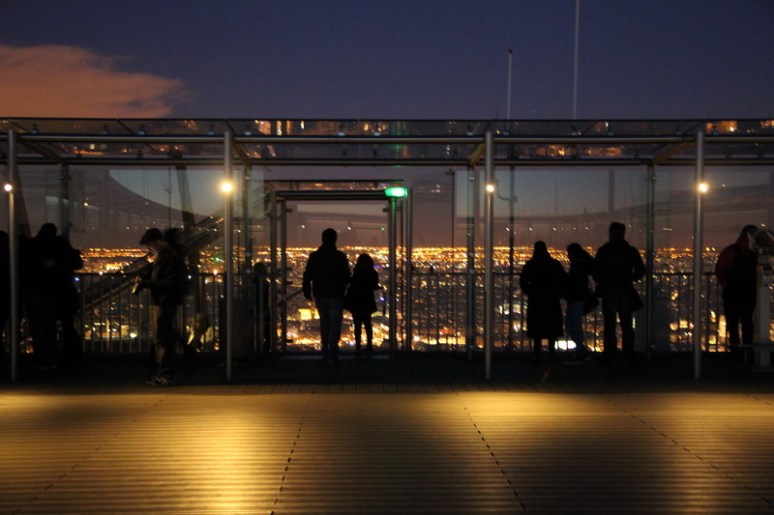 Paris. La terrasse panoramique (59ème étage) de la Tour Montparnasse.