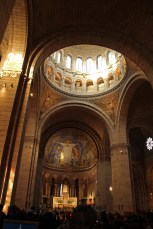 Paris, Montmartre. Dans la Basilique du&nbsp;Sacré-Cœur.