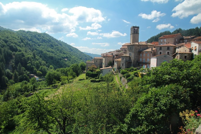 Antraigues-sur-Volane (France, Ardèche)