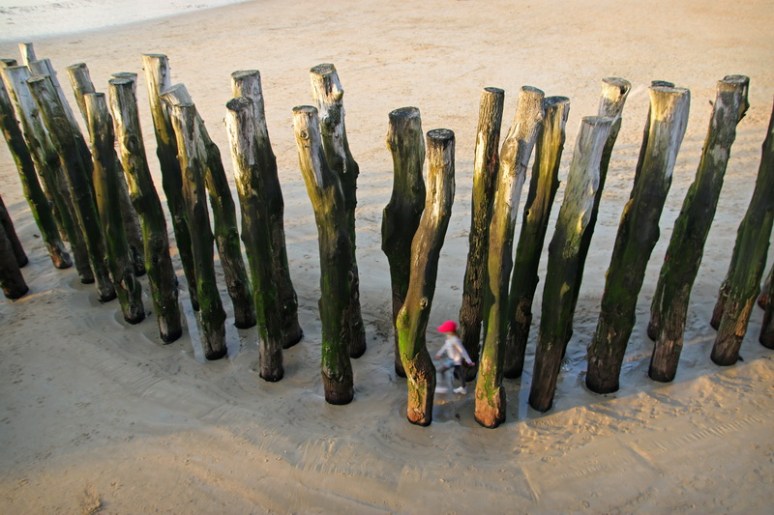 Entre les brise-lames de Saint-Malo