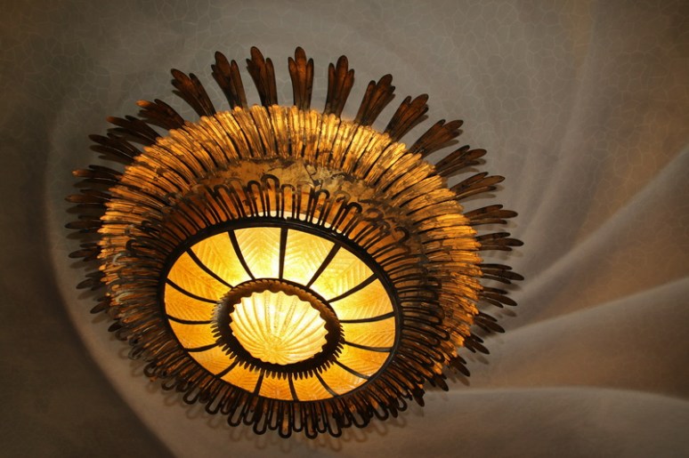 A l'intérieur de la Casa Batllo (Barcelone, Espagne)