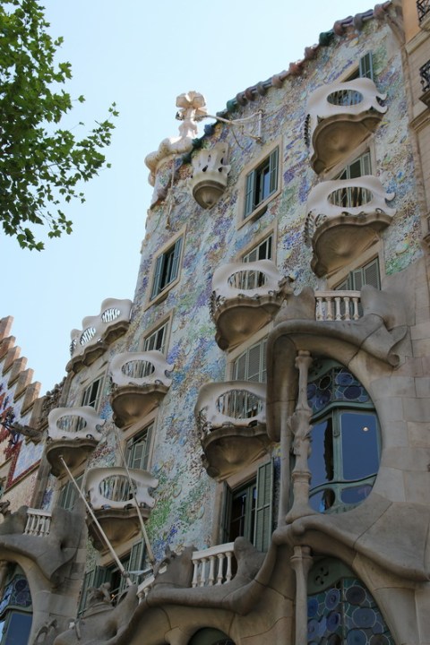 La Casa Batllo (Barcelone, Espagne)