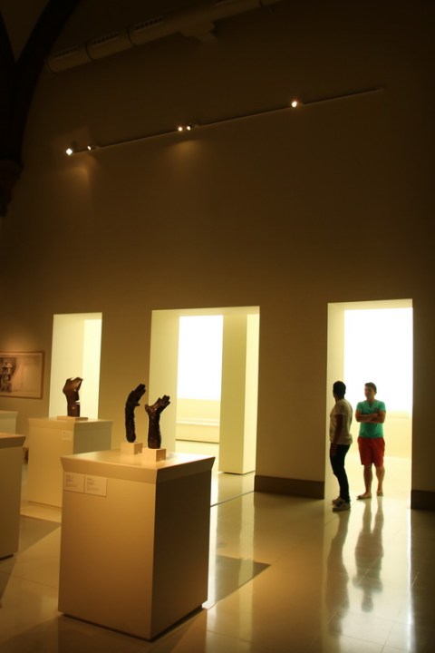 Rencontre au Musée National d'Art de Catalogne (Barcelone, Espagne)