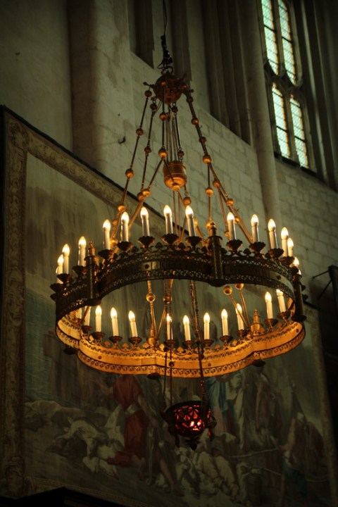 Dans la cathédrale Saint-Vincent, à Viviers (Ardèche).