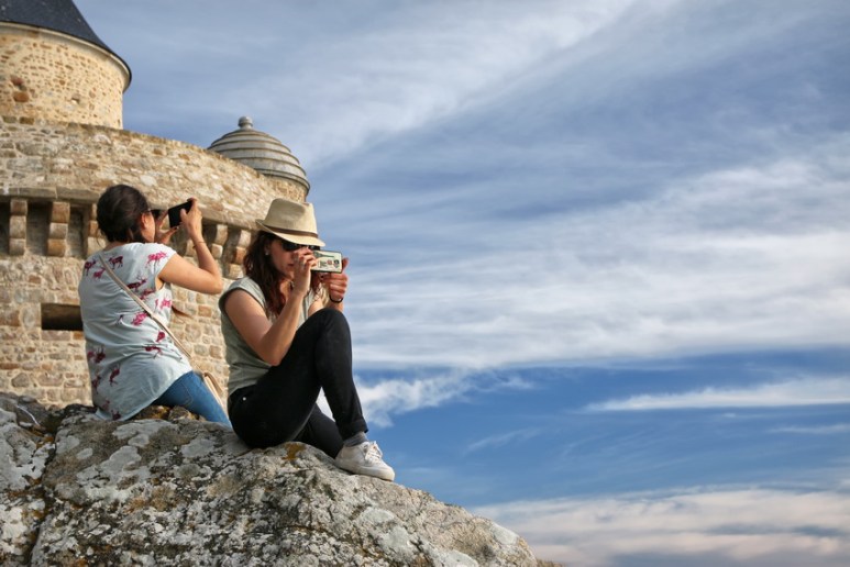 Rien ne peut leur échapper ! (Mont-Saint-Michel)