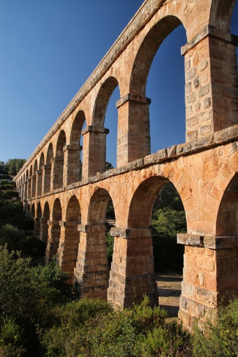 Aqueduc de Tarragone (Espagne, Catalogne)