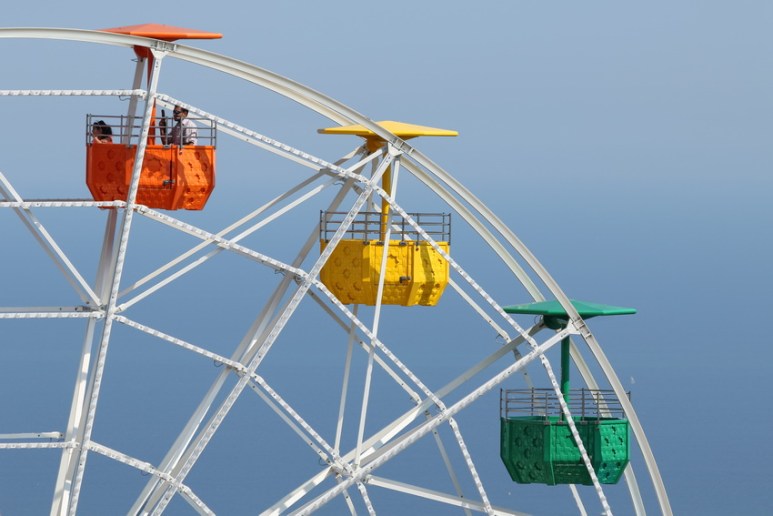 Le parc d'attractions du Tibidabo (Barcelone).