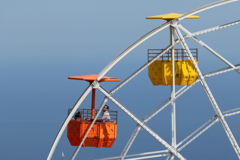 Le parc d'attractions du Tibidabo (Barcelone).