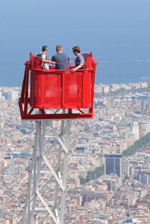 Le parc d'attractions du Tibidabo (Barcelone).