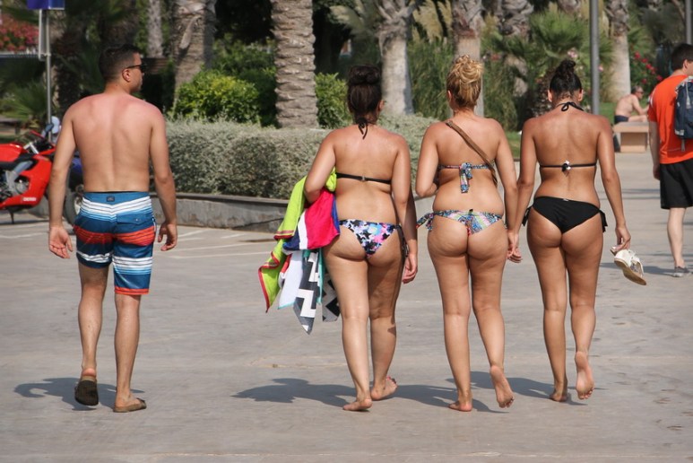 Salou (Espagne), près de la plage de Llevant.
