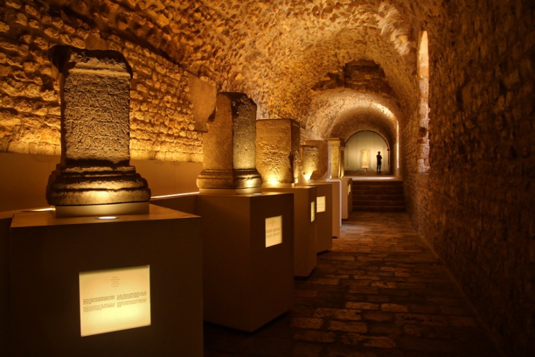 Tarragone (Espagne). Musée dans la Tour romaine.