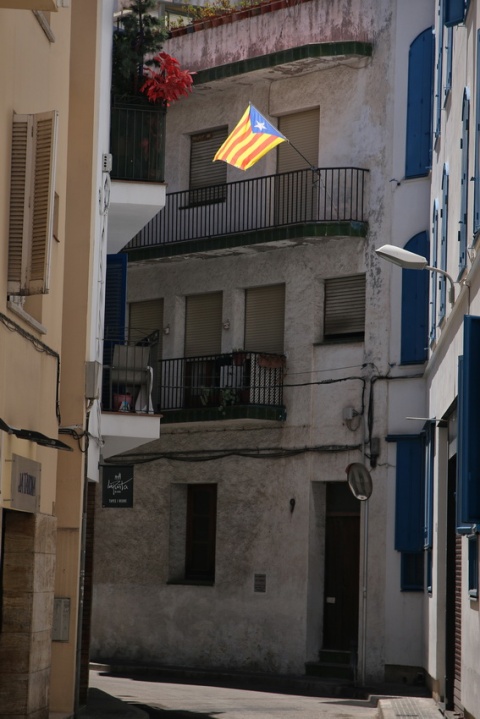 Rue à Sitges (Espagne).