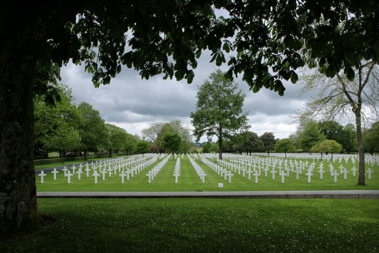 Cimetière militaire américain de Saint-James (France, Normandie) - Mai 2016