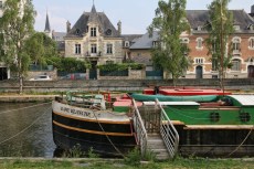 Péniche sur la&nbsp;Vilaine