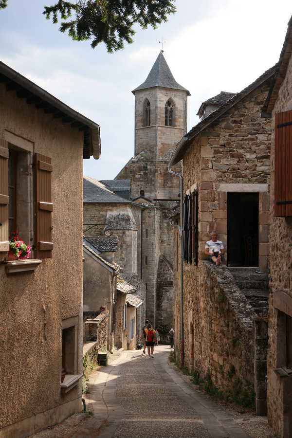 Najac (Aveyron). Rue du Château - 28/07/2022