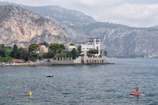 La Villa Kérylos à Beaulieu-sur-Mer (France, Alpes-Maritimes).