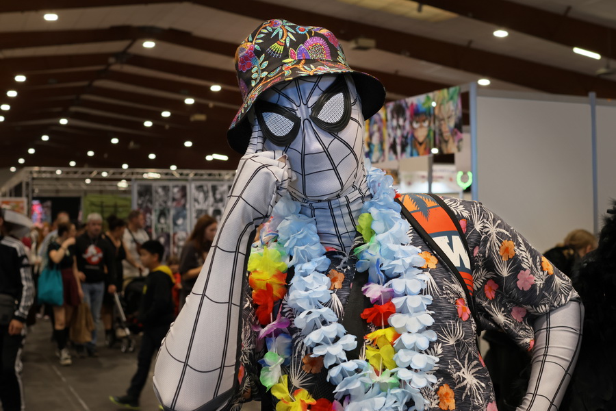 Cosplay de Spiderman.