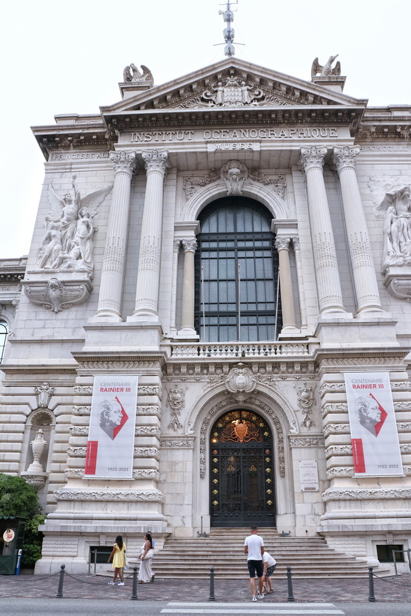 Le Musée océanographique de Monaco (quartier de Monaco-ville).