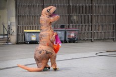 Un tyrex en ville