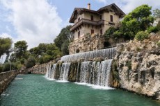 La Cascade de Gairaut, à Nice, dans les Alpes-Maritimes (France).