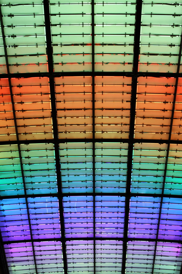 Toit de la Grande Galerie de l'Évolution du Muséum national d'histoire naturelle de Paris.