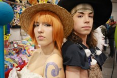 Cosplay de Nami et Usopp (One Piece)