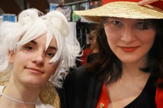 Cosplay de deux versions de Luffy (One Piece)