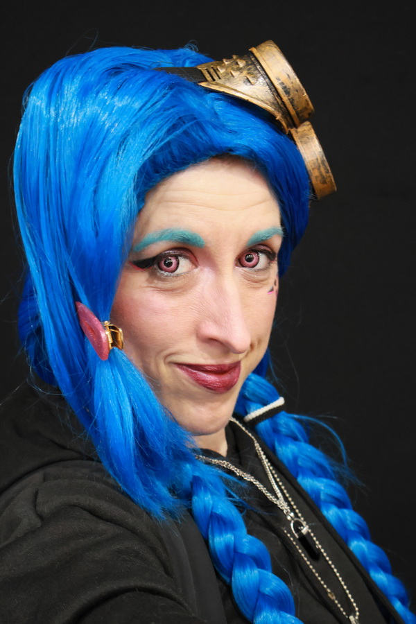 Cosplay de Jinx (League of Legends)