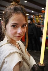 Cosplay de Rey (Star Wars).