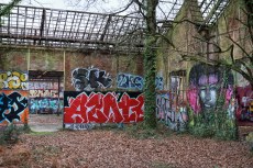 Friche industrielle de l'ancien arsenal de Rennes (04/02/2024)