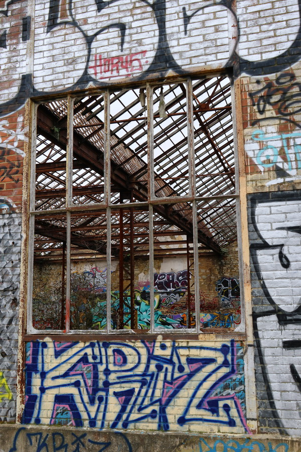 Friche industrielle de l'ancien arsenal de Rennes (04/02/2024)