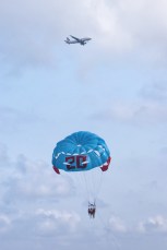Parachute ascensionnel à Nice.
