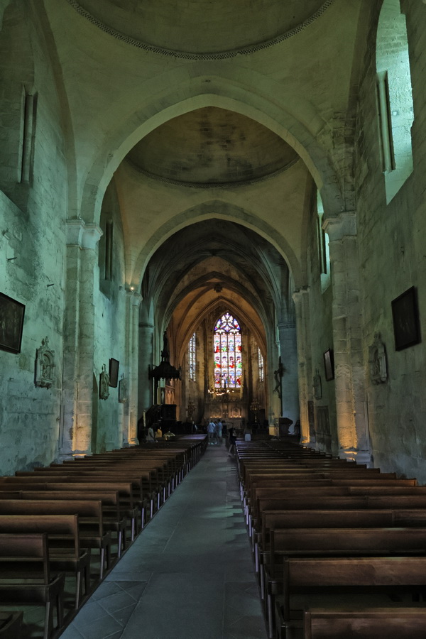 Saint-Émilion. L'église collégiale.