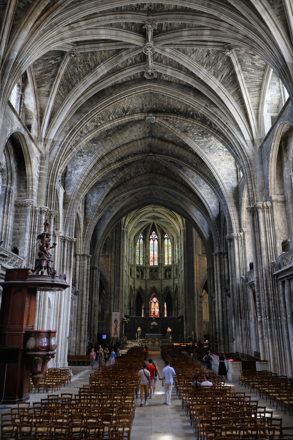 Bordeaux (Gironde). La cathédrale Saint-André.