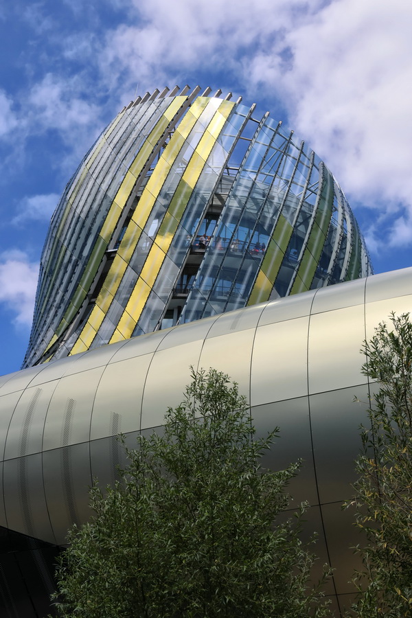 Bordeaux (Gironde). La Cité du Vin.
