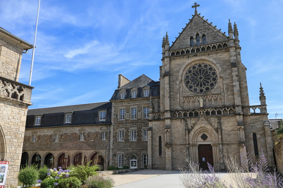 Dinan (Côtes-d'Armor). La chapelle du couvent des Cordeliers.