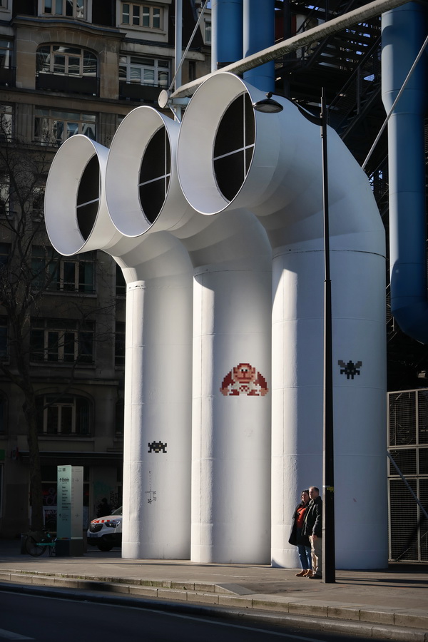 Lumière urbaine - Paris, Centre Pompidou (Musée national d'Art moderne) - 27/12/2024