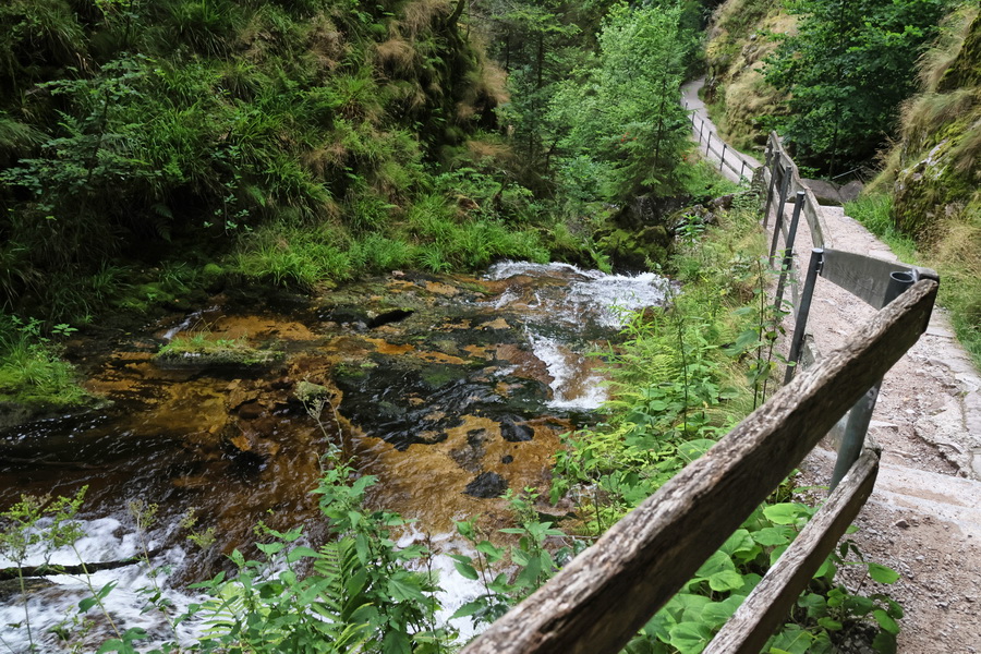 Oppenau (Allemagne), Forêt Noire. Les chutes d'Allerheiligen.
