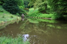 Le jardin thermal Kurgarten de Baden-Baden (Allemagne).
