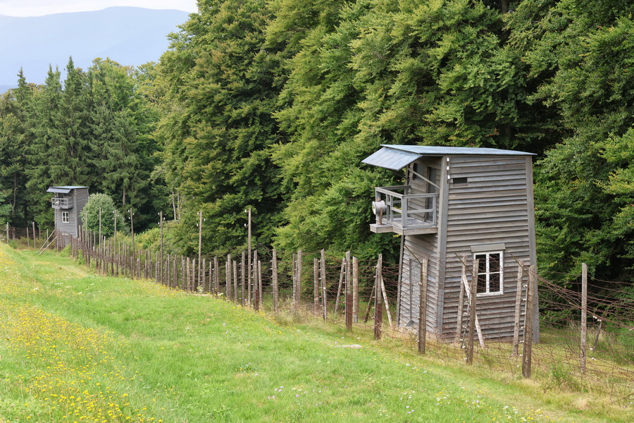 Miradors du camp de concentration de Natzweiler-Struthof.