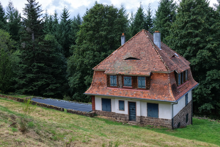 Villa de la Kommandantur du camp de concentration de Natzweiler-Struthof.