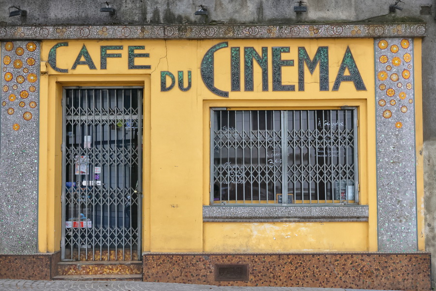 Le Café du Cinéma, à Nantes (Loire-Atlantique) - Rue des Carmélites.