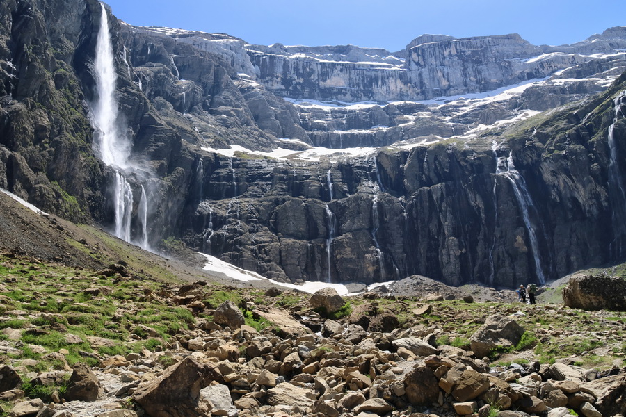 Gavarnie-Gèdre (Hautes-Pyrénées). Le Cirque de Gavarnie.