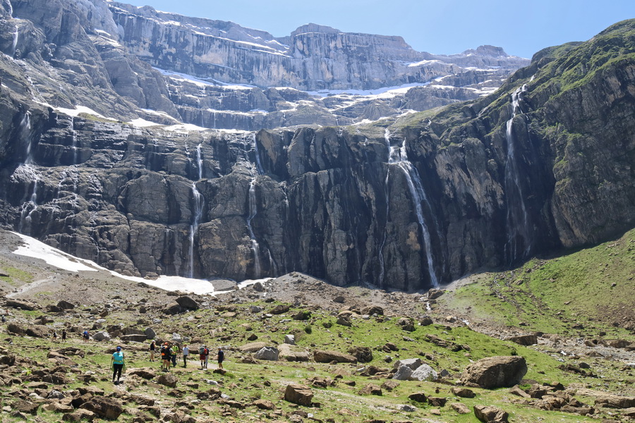 Gavarnie-Gèdre (Hautes-Pyrénées). Le Cirque de Gavarnie.